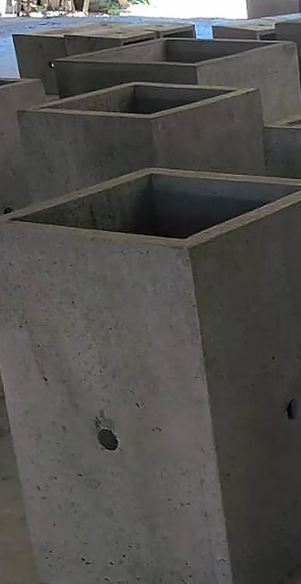 Cámaras eléctricas de inspección recién fabricadas en la planta de Vibrados Navarrete